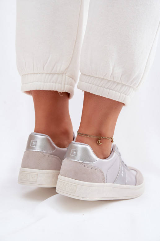 Sneakers tüüpi jalanõud Pealiste omad Big Star TT274156 Halli värvi