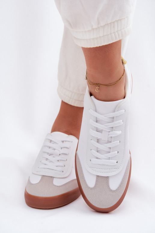 Sneakers tüüpi jalanõud Pealiste omad Big Star TT274421 valget värvi