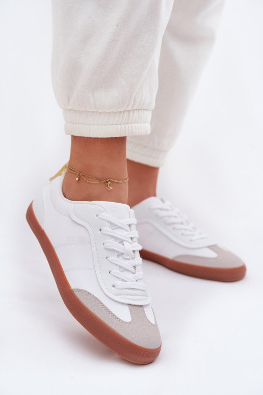 Sneakers tüüpi jalanõud Pealiste omad Big Star TT274421 valget värvi