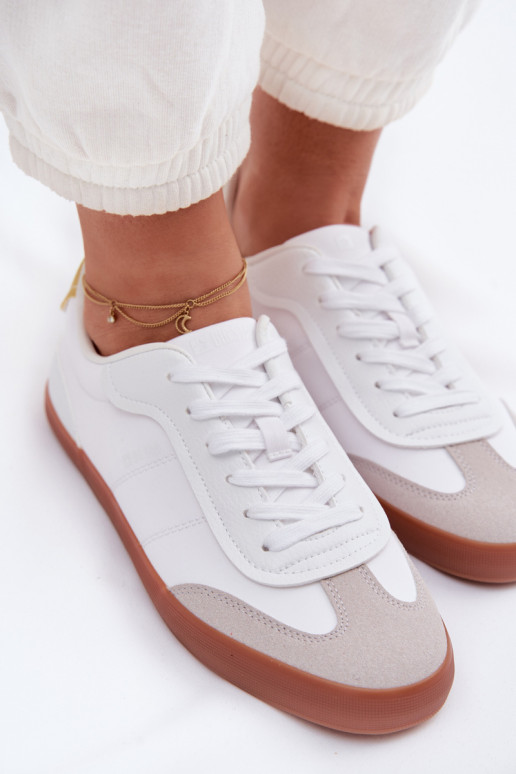 Sneakers tüüpi jalanõud Pealiste omad Big Star TT274421 valget värvi