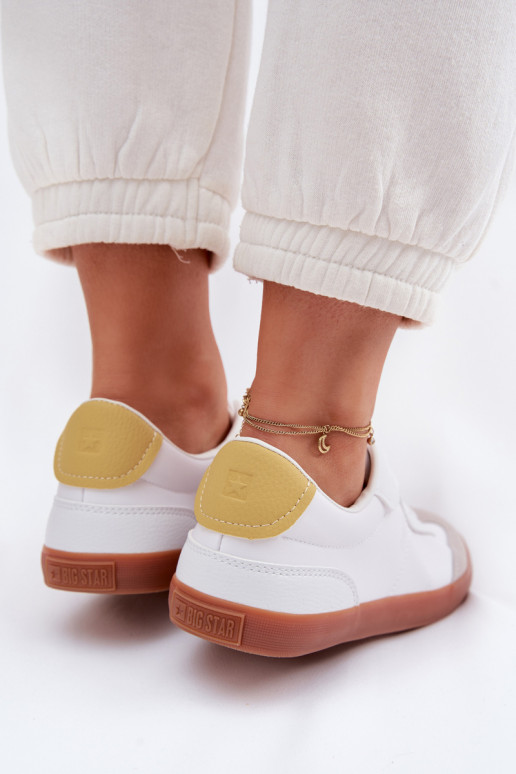 Sneakers tüüpi jalanõud Pealiste omad Big Star TT274421 valget värvi