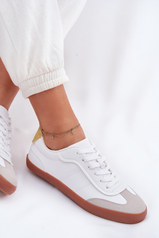 Sneakers tüüpi jalanõud Pealiste omad Big Star TT274421 valget värvi