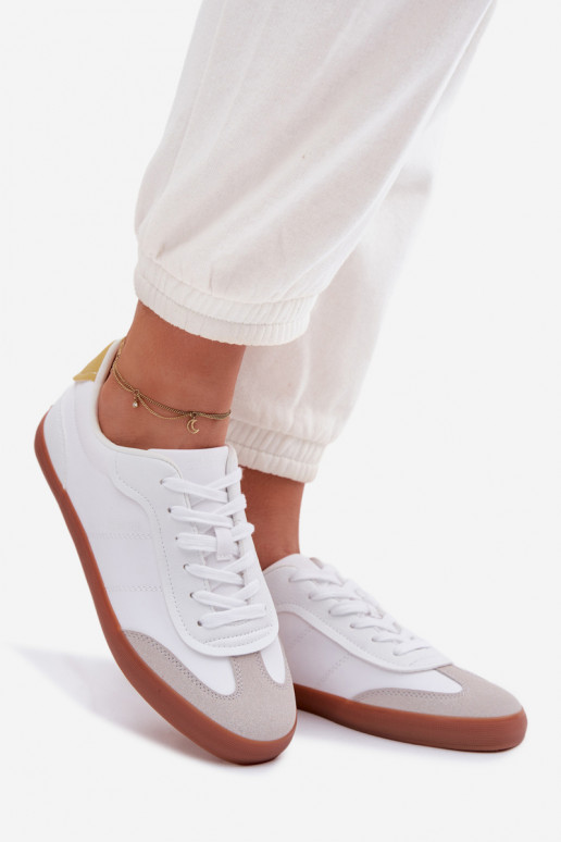 Sneakers tüüpi jalanõud Pealiste omad Big Star TT274421 valget värvi