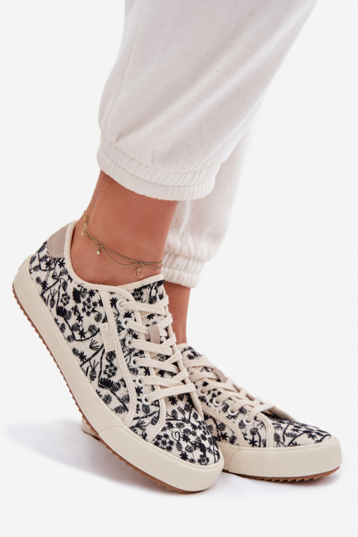 vabaaja jalanõud Spordijalatsid Pealiste omad Big Star TT274842 Elevandiluu värvi