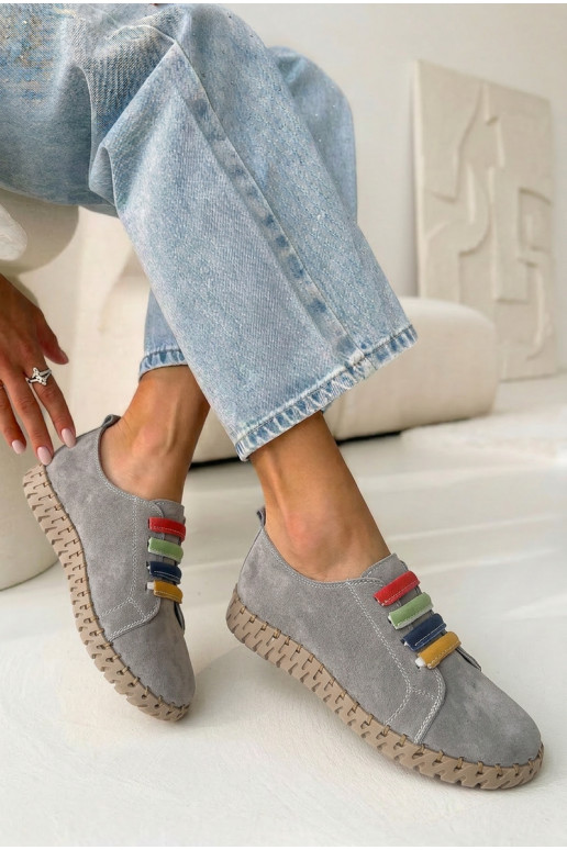 Pealhk seemisnakhsed jalatsid Pealiste omad Vinceza 95377 Halli värvi