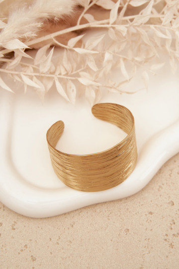 Käevõru Pealiste omad roostevabast terasest Kuldset värvi 2