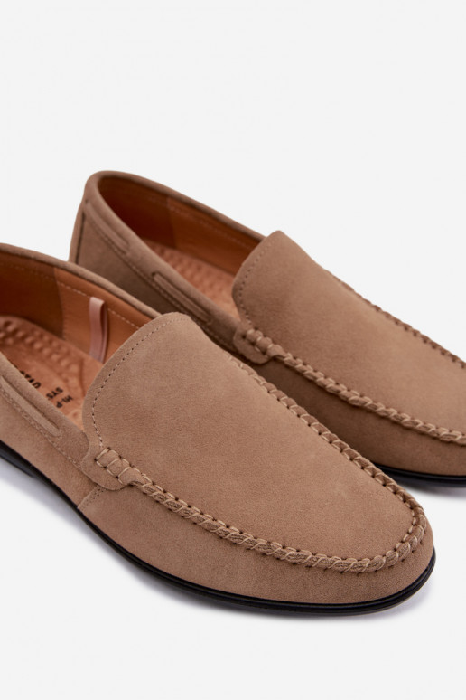 Mokassiinid meestelePealturalnego seemisnakhsedu Big Star TT174201 beeži värvi