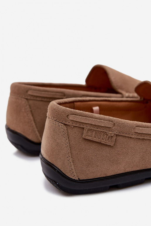 Mokassiinid meestelePealturalnego seemisnakhsedu Big Star TT174201 beeži värvi