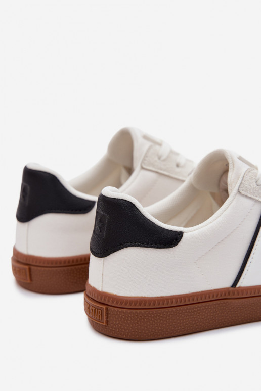 Sneakers tüüpi jalanõud meestele Big Star TT174128 valget värvi