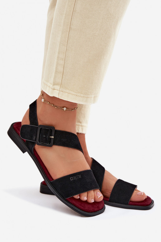 Pealistesandaalid seemisnahast Big Star TT274490 msuud