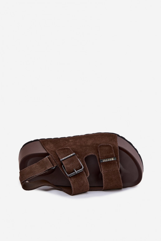 Seemisnahast kingad platvormiga Big Star TT274236 Czekoladosissee