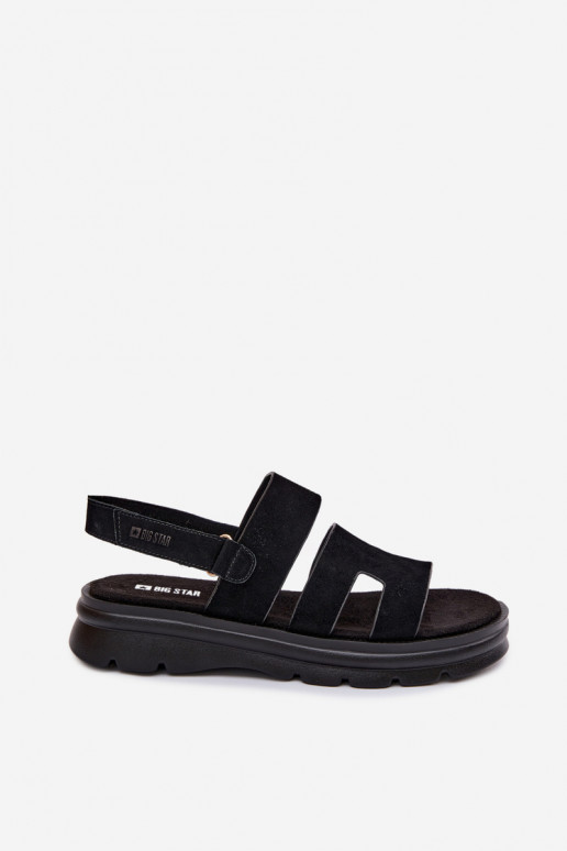 Pealistesandaalid seemisnahast Big Star TT274484 msuud