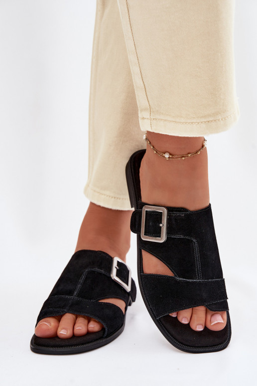 naiste seemisnahksed sussid laiade nööridega neetide ja pandlaga Big Star TT274477 msuud