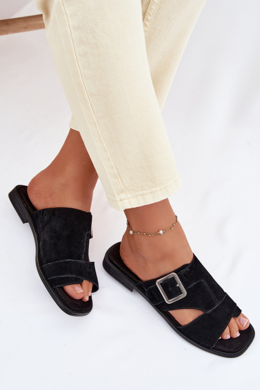 naiste seemisnahksed sussid laiade nööridega neetide ja pandlaga Big Star TT274477 msuud