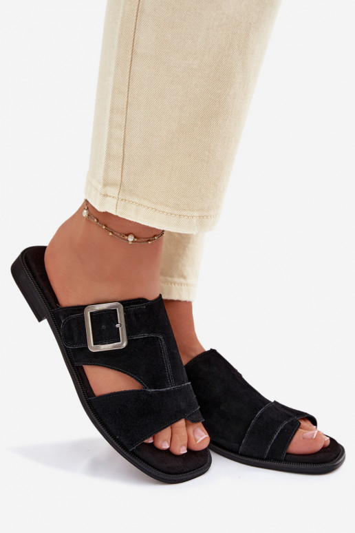 naiste seemisnahksed sussid laiade nööridega neetide ja pandlaga Big Star TT274477 msuud