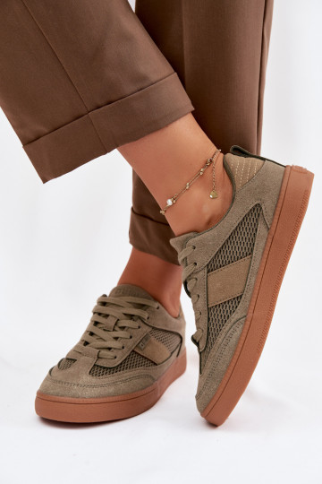 Sneakers tüüpi jalanõud Pealiste omad Big Star TT274761 Khakivärvi