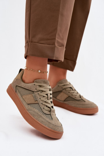 Naistel spordijalatsid Big Star TT274761 khaki värvi 2