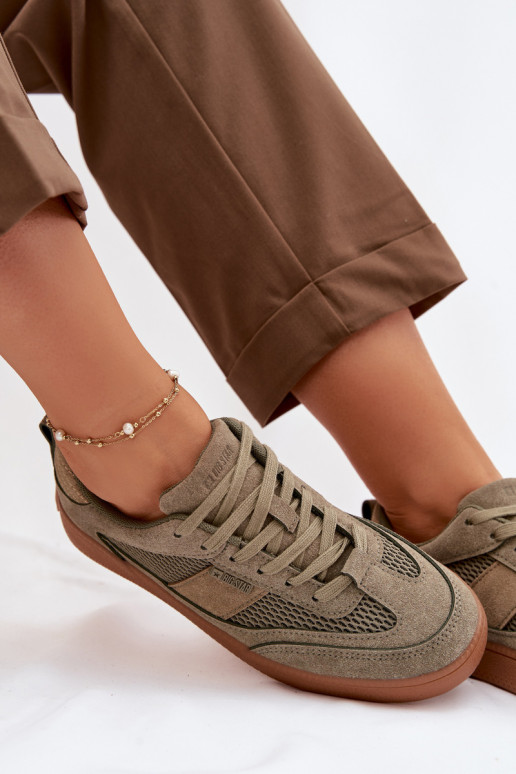 Sneakers tüüpi jalanõud Pealiste omad Big Star TT274761 Khakivärvi