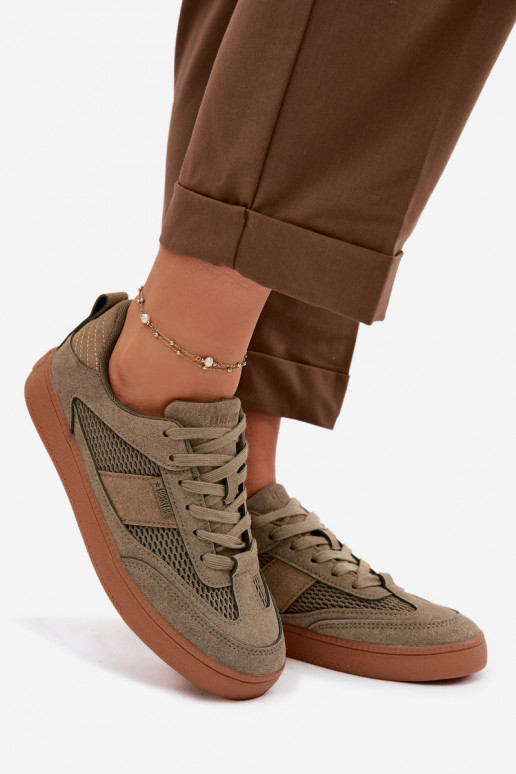 Sneakers tüüpi jalanõud Pealiste omad Big Star TT274761 Khakivärvi