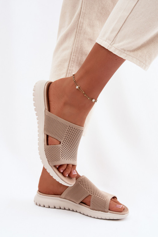 naiste plätud Sergio Leone KL064 beeži värvi