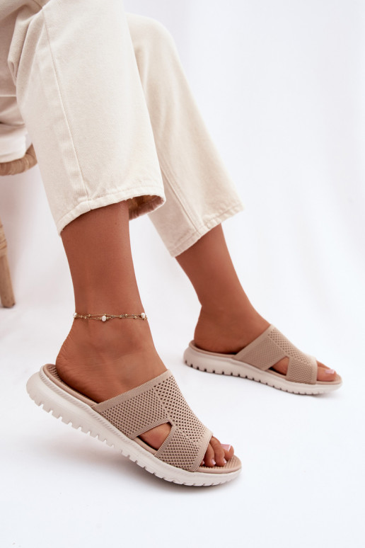 naiste plätud Sergio Leone KL064 beeži värvi