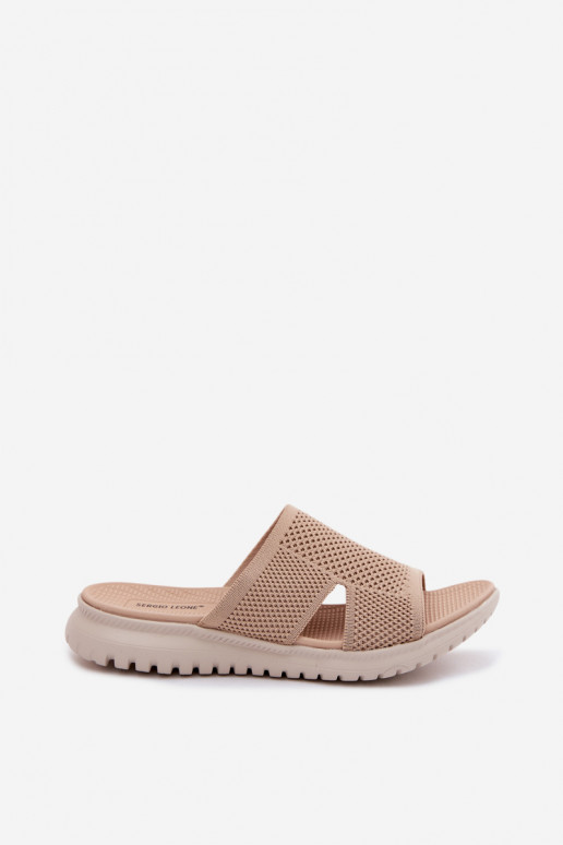 naiste plätud Sergio Leone KL064 beeži värvi