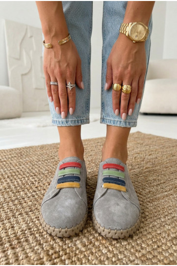 Pealhk seemisnakhsed jalatsid Pealiste omad Vinceza 95377 Halli värvi