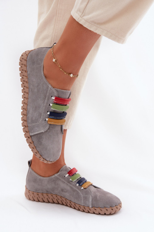 Pealhk seemisnakhsed jalatsid Pealiste omad Vinceza 95377 Halli värvi