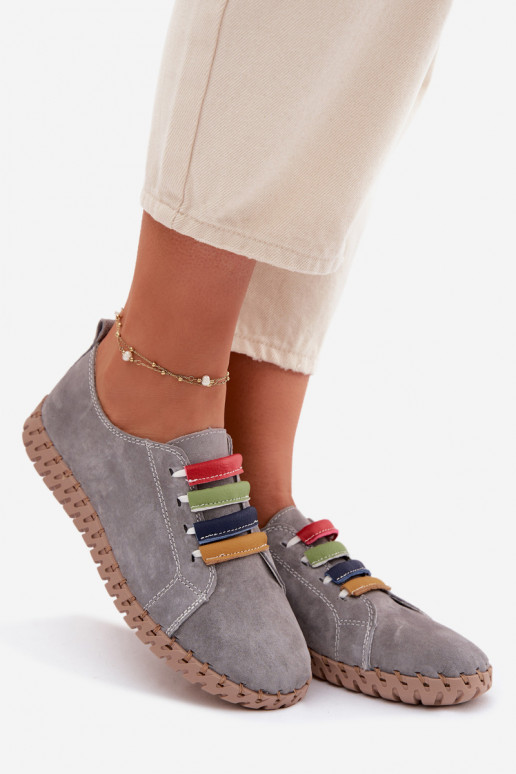 Pealhk seemisnakhsed jalatsid Pealiste omad Vinceza 95377 Halli värvi