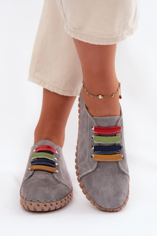 Pealhk seemisnakhsed jalatsid Pealiste omad Vinceza 95377 Halli värvi