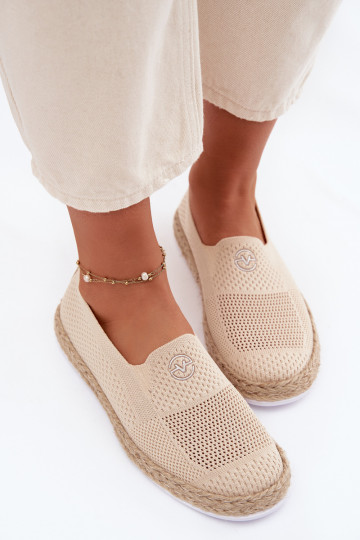 Espadrillid Vinceza 13659 beeži värvi