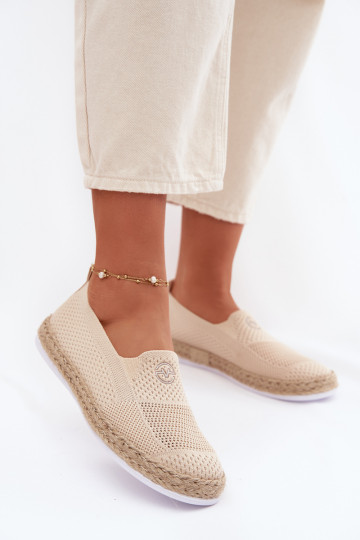 Espadrillid Vinceza 13659 beeži värvi 2