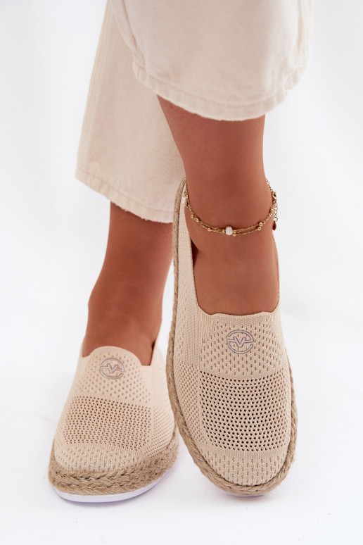 Espadrillid Vinceza 13659 beeži värvi