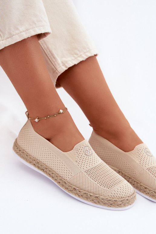 Espadrillid Vinceza 13659 beeži värvi