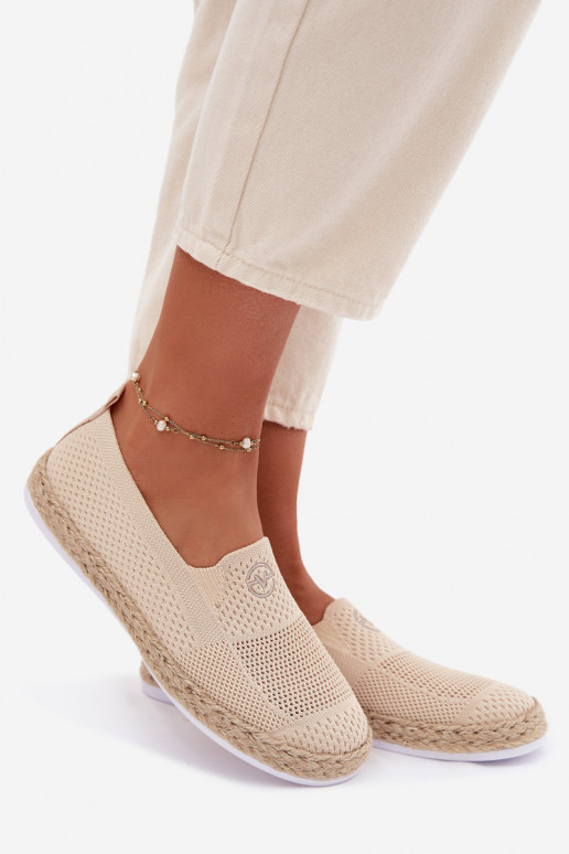 Espadrillid Vinceza 13659 beeži värvi