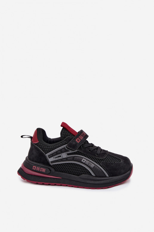 jalanõud Lastejalatsid Big Star TT374152 HI-POLY SYSTEM Must-bordoo-värvi