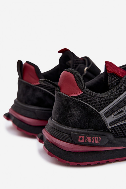 jalanõud Lastejalatsid Big Star TT374152 HI-POLY SYSTEM Must-bordoo-värvi