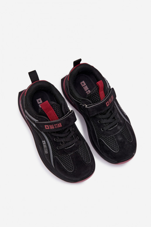 jalanõud Lastejalatsid Big Star TT374152 HI-POLY SYSTEM Must-bordoo-värvi