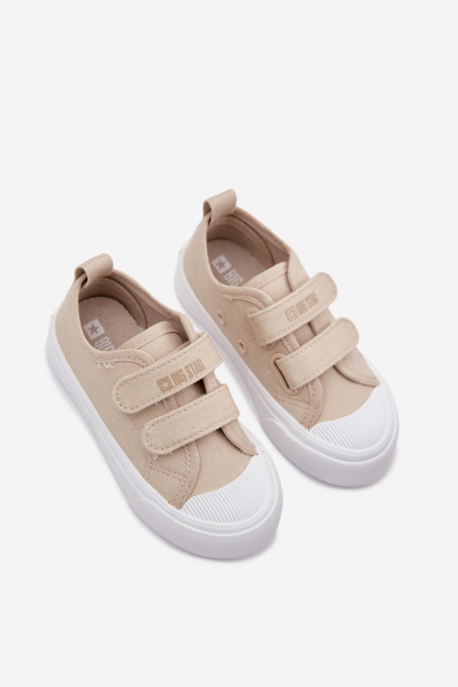 vabaaja jalanõud Laste jalanõud Big Star TT374162 beeži värvi