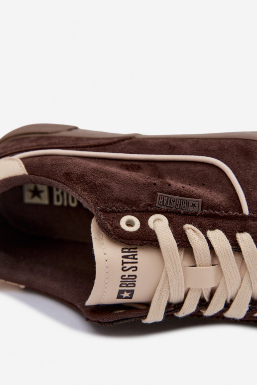 Sneakers tüüpi jalanõud meestele Big Star TT174092 Czekoladosissee