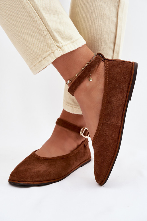 BaleriinadPealturalnego seemisnakhsedu Big Star TT274211 pruunid värvi