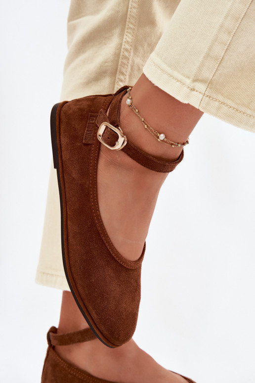 BaleriinadPealturalnego seemisnakhsedu Big Star TT274211 pruunid värvi