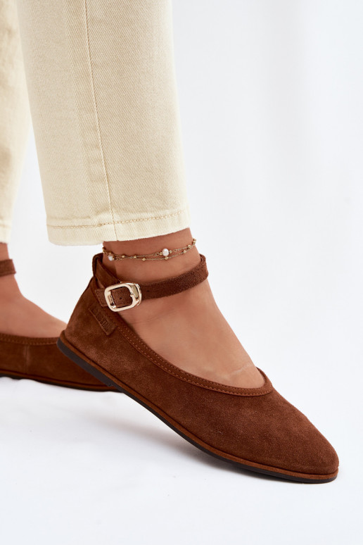 BaleriinadPealturalnego seemisnakhsedu Big Star TT274211 pruunid värvi