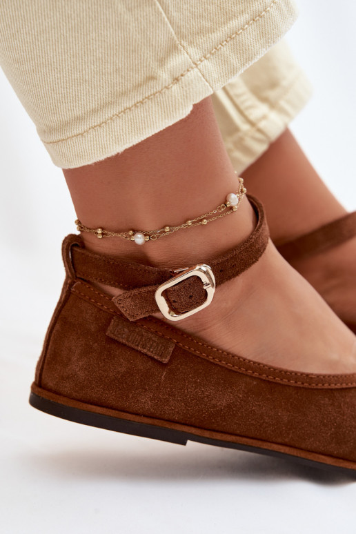 BaleriinadPealturalnego seemisnakhsedu Big Star TT274211 pruunid värvi