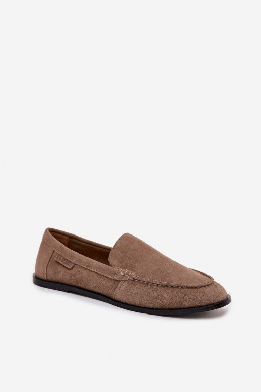 naiste mokassiinidPealturalnego seemisnakhsedu Big Star TT274207 beeži värvi