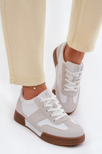 Sneakers tüüpi jalanõud Pealiste omad Big Star TT274910 valget värvi