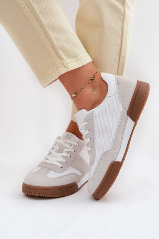 Sneakers tüüpi jalanõud Pealiste omad Big Star TT274910 valget värvi