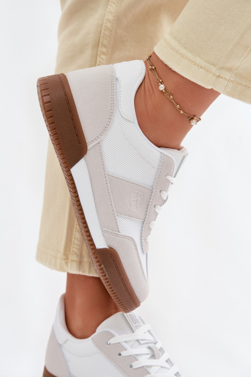 Sneakers tüüpi jalanõud Pealiste omad Big Star TT274910 valget värvi