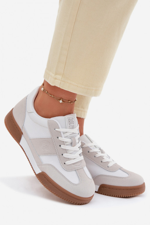 Sneakers tüüpi jalanõud Pealiste omad Big Star TT274910 valget värvi