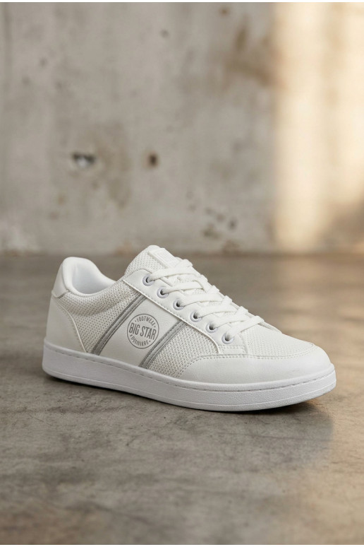 Sneakers tüüpi jalanõud meestele Big Star TT174308 valget värvi